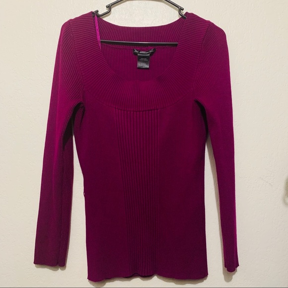 United States Sweater Wine Colored Size M - Picture 1 of 3